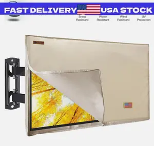 Outdoor TV Cover Waterproof Weatherproof Television Protector Fit for 40-65 inch