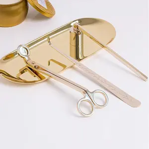 4pcs Stainless Steel Candle Snuffers and Wick Trimmers, Essential Candle Care Tools for Aromatherapy Candles, Candle Accessories Set, Home Decor, Home Accessories