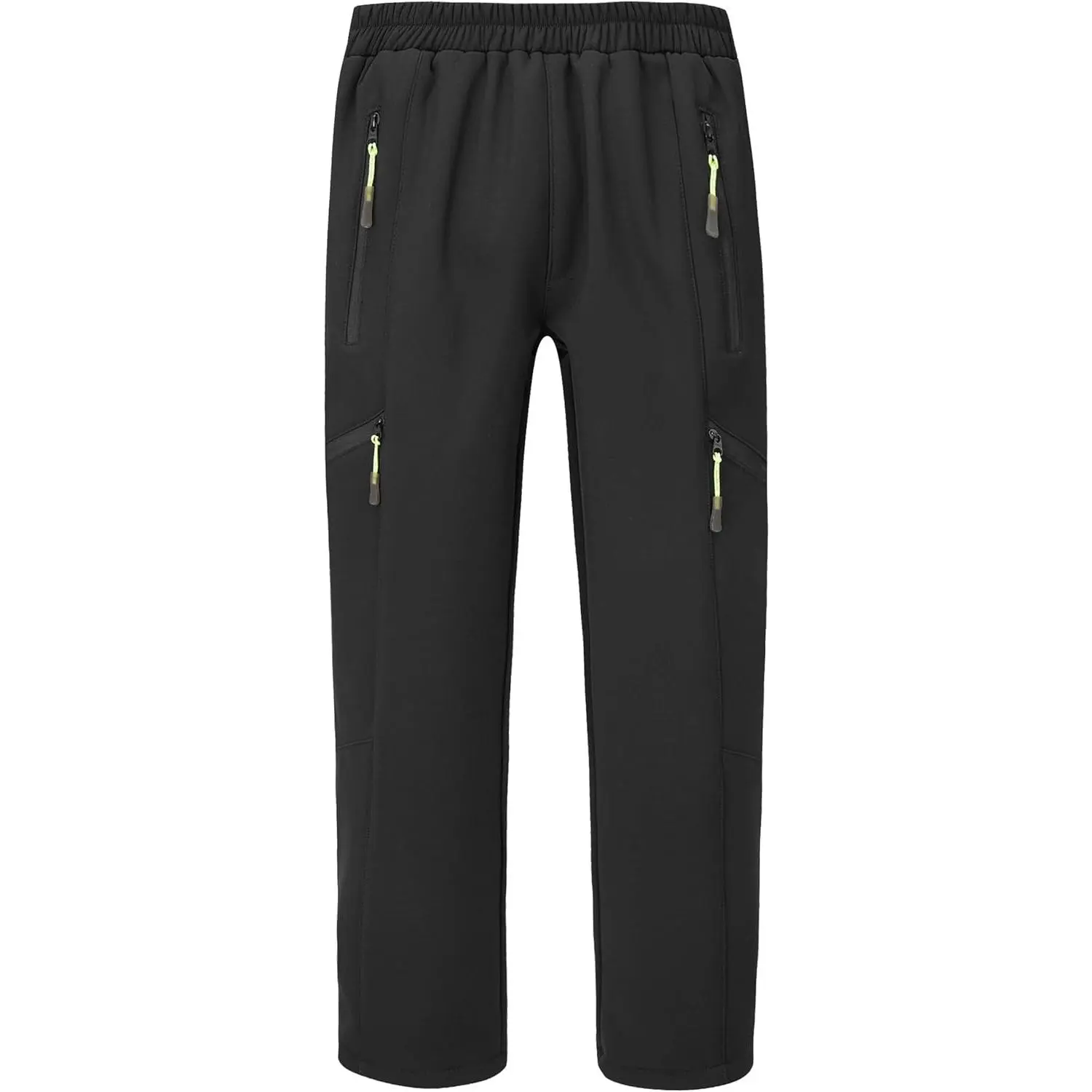 Kids Waterproof Hiking Pants Boys Girls Warm Winter Fleece Lined Outdoor Snow Ski Pants