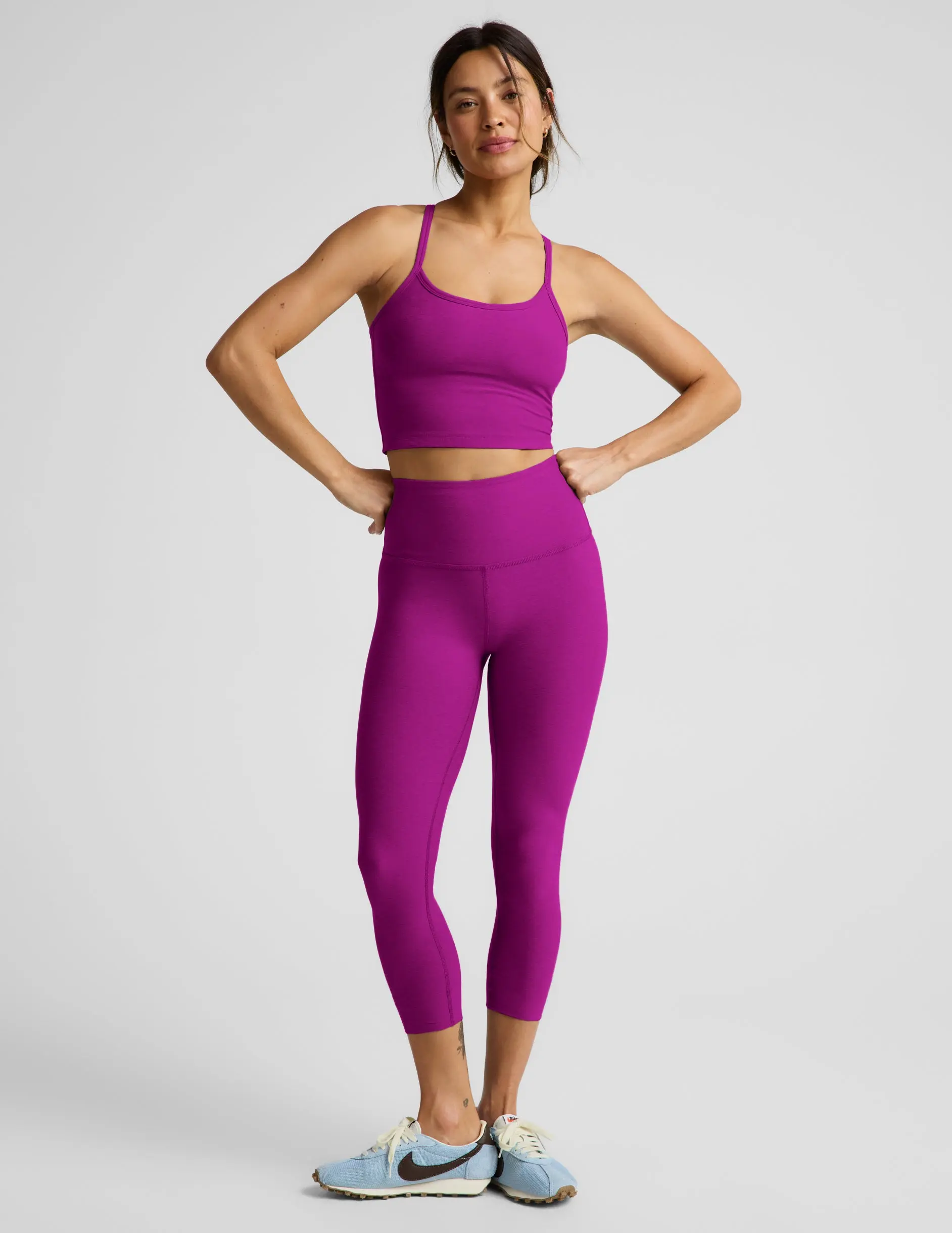 Spacedye™ Walk And Talk High Waisted Capri Legging 20.5"