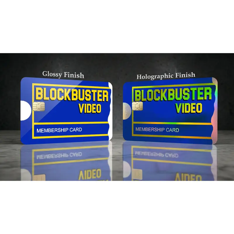 Blockbuster Video Credit Card Skin