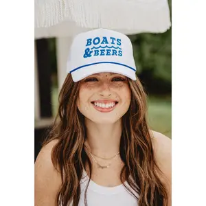 Boats & Beers Trucker Cap for Lake