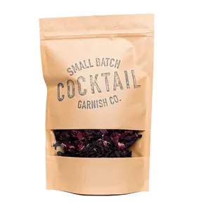 Dried Hibiscus Flowers (4oz) | Botanical Cocktail Garnish