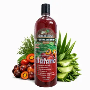 Batana Strengthening Shampoo | 1 Liter (33 fl oz) | with Real Batana Oil, Moringa, Rosemary & Aloe Vera | Deeply Nourishing Botanical Hair Cleanser for Hydration, Natural Shine & Fuller-Looking Hair - 100% Natural
