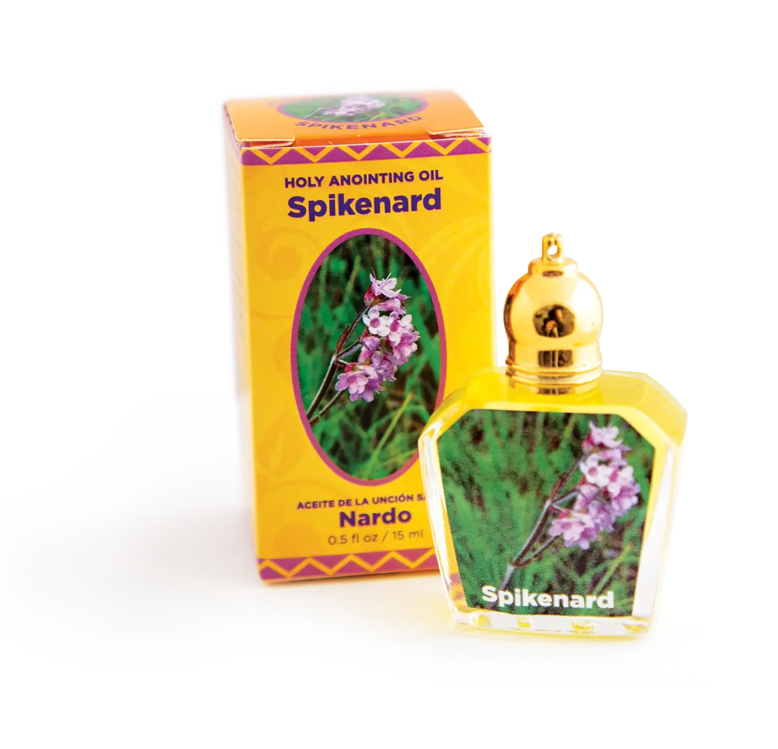 Spikenard/ Nard Holy Land Anointing Oil from Israel, 1/2 oz Roller Bottle from Jerusalem