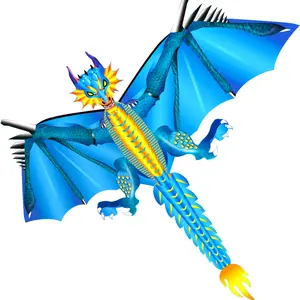 Animal Kite 210T Polyester Kite Giant Flying Kite Durable Fiberglass Super Size Kite