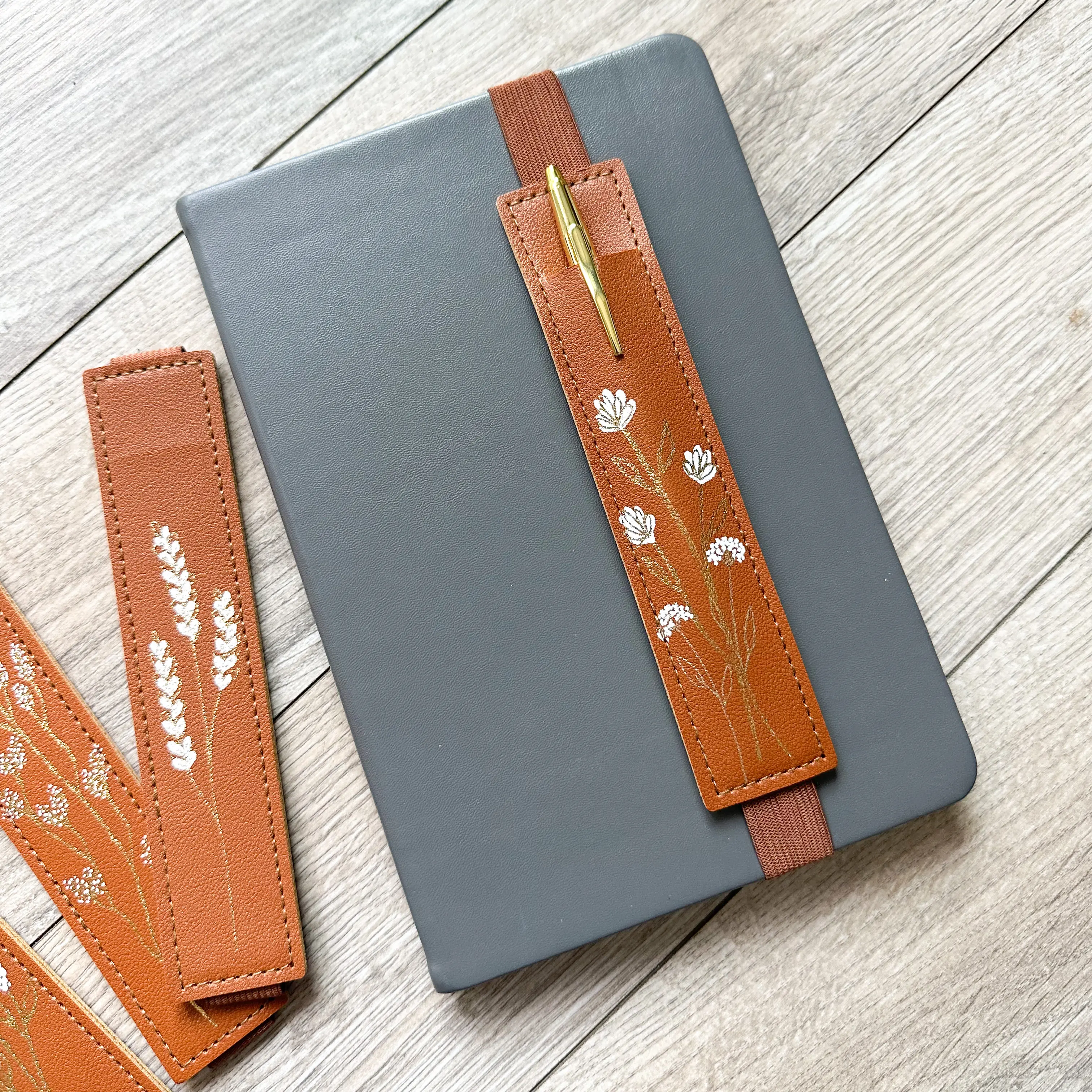 Journal Pen Holder, Elastic Pen Holder, Journal Accessory