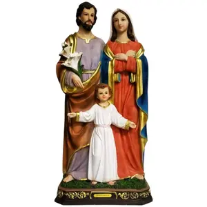 Sagrada Familia 24" Inches Tall Estatua - Detailed Figure Holy Family Statue St Joseph Mary Jesus Brand New Religious Decor Standing Ornaments