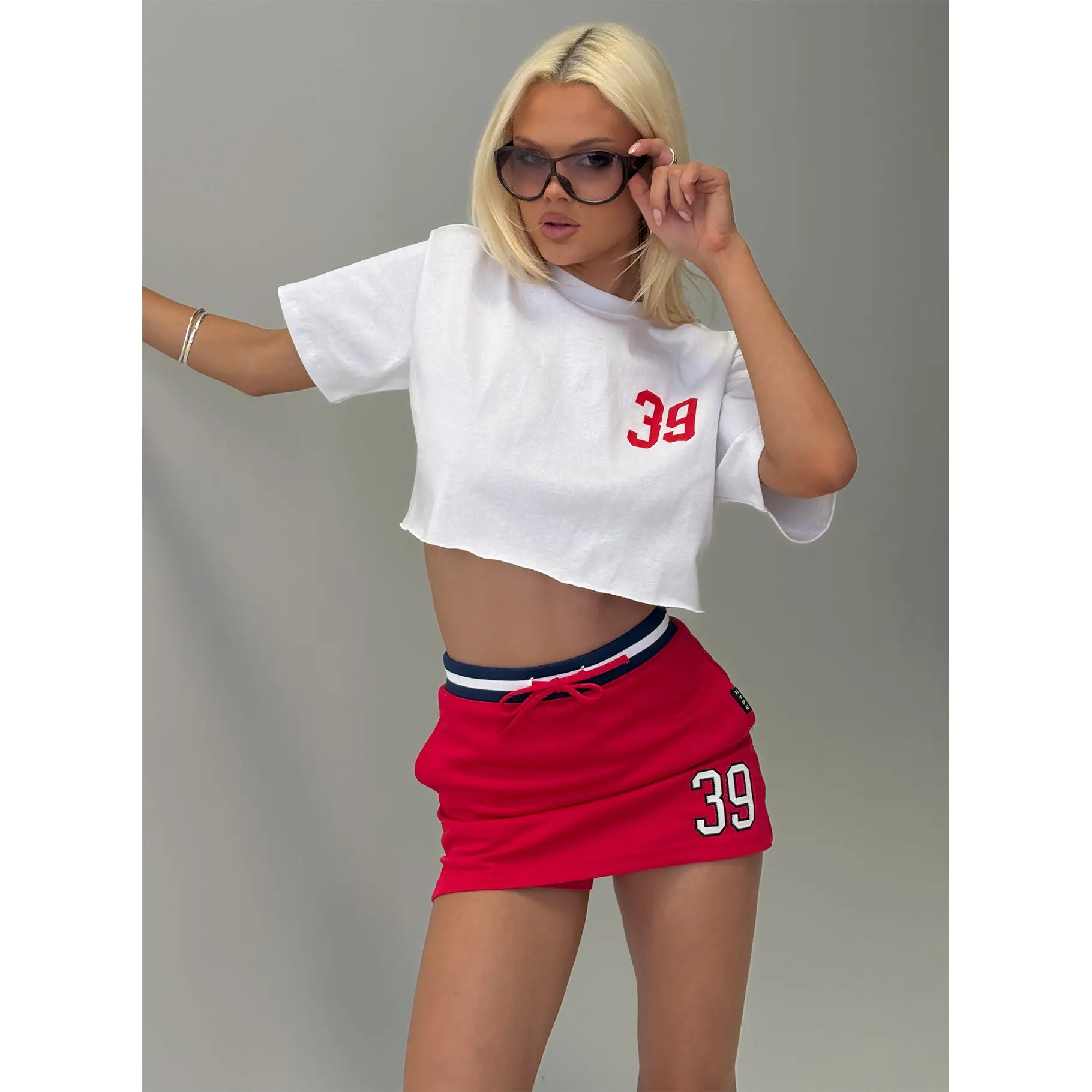 Boston University Basketball Skirt Red