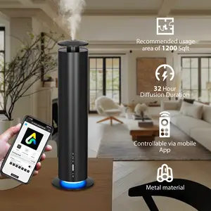 Discovery Version Scent Machine Kit 120 ml Capacity Waterless Essential Oil Aroma Diffuser with 3*20ml Diffuser Oil