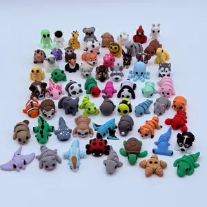 Pocket Pets - Articulated Mini Figures - Mini Animals - Mini Animal Statues - Animal Decor anxiety stress relief toy adhd fidget 3D Printed Fidget Toy