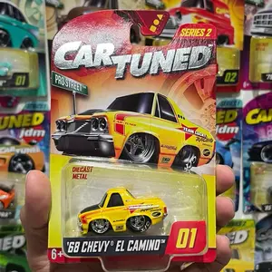 Car Tuned 1968 Chevy el camino diecast car