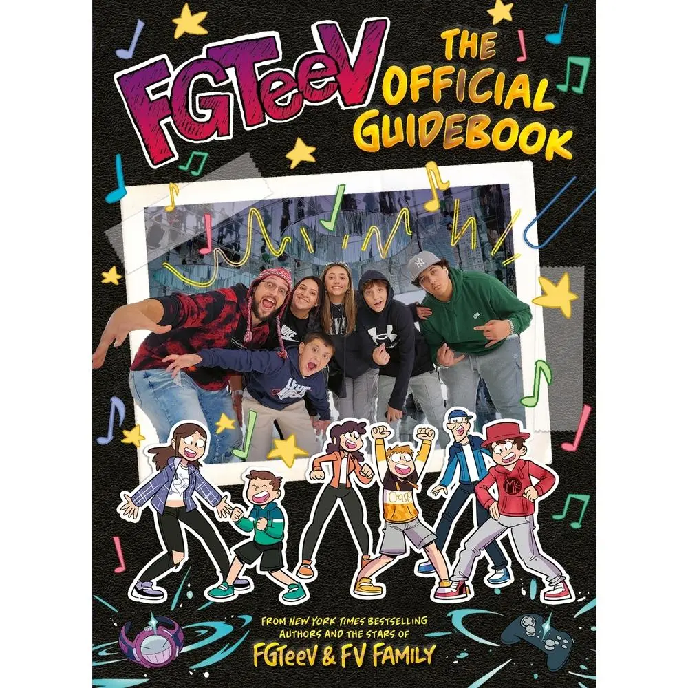 USED Book - Fgteev: The Official Guidebook by Fgteev (Paperback) - english
