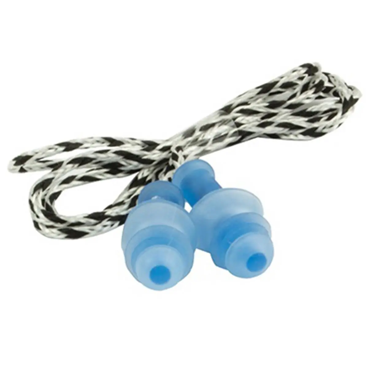 212 MAIN Corded Tri-Flange Swimming Earplugs, 100 Pairs for Water Sports Safety, Swimming Earplug