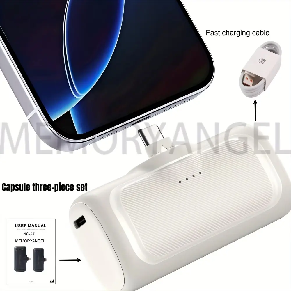 5000mAh 22.5W - White
