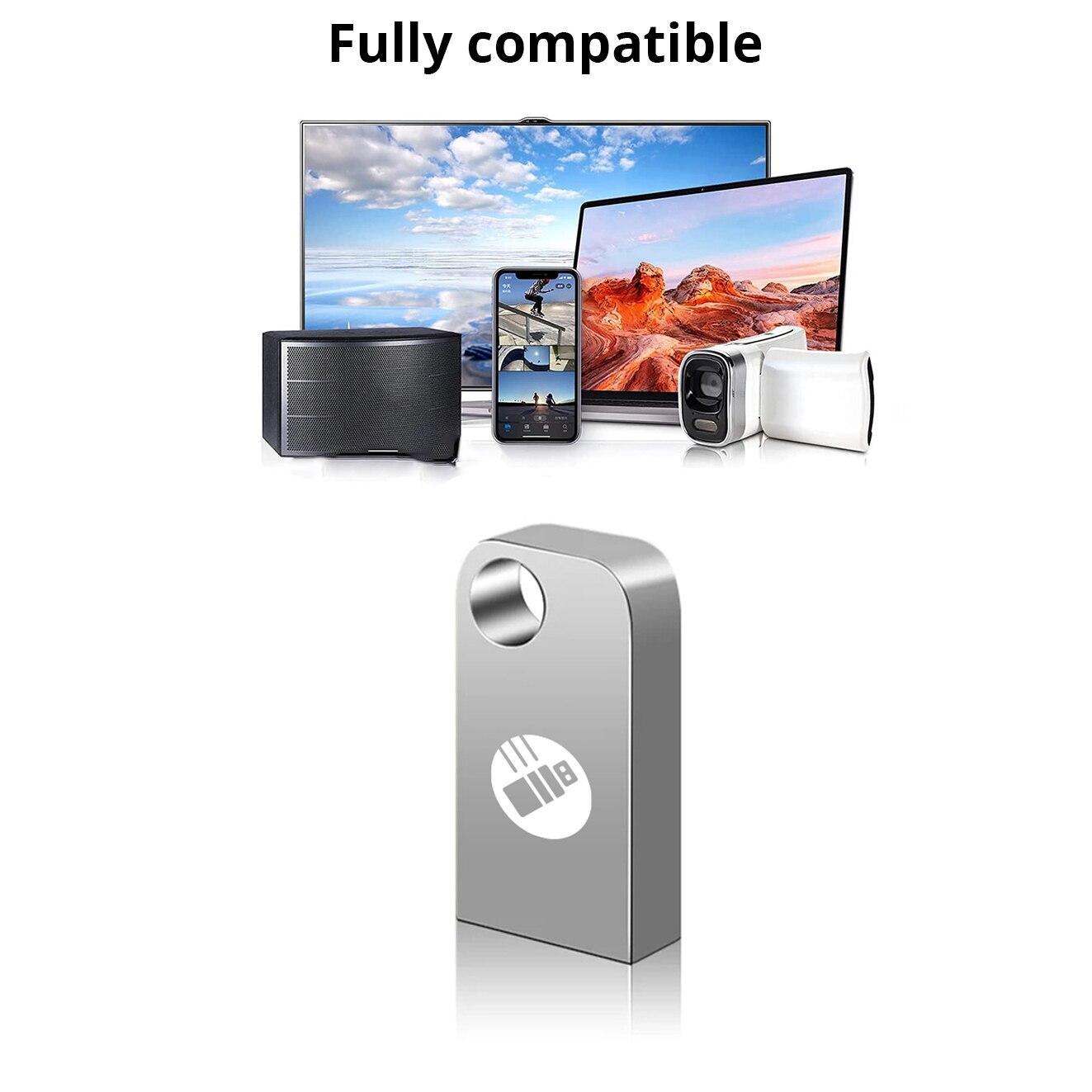 Hot Metal 3.0 USB Flash Drive 64GB Pen Drive for PC Laptop 64GB USB Memory Stick 3.0 Flash Drive High Speed Drive