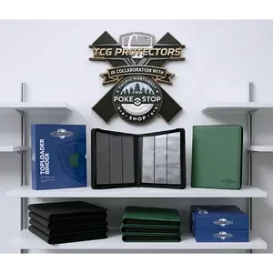 ACCESSORY - BINDER - TCG PROTECTOR X PNW POKESTOP SHOP COLLAB PROFFESIONAL GRADE PROTECTION PREMIUM 9 POCKET TOPLOADER BINDER