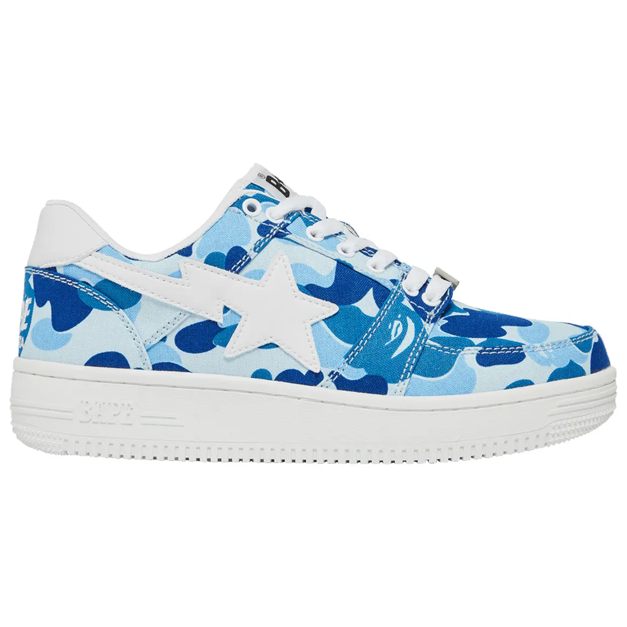BAPE BAPESTA LOW 'ABC CAMO 20TH ANNIV. BLUE'