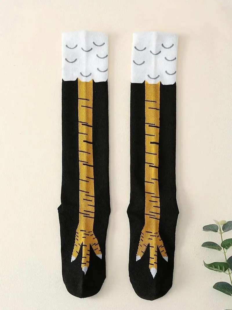 Fun Chicken Feet Socks, Unisex Comfortable Breathable Socks,Chicken Feet Costume,Funny Chicken Legs Socks