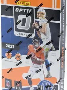 2021 Panini Donruss Optic Football Retail Box - Exclusive One Hundred and Stars Parallels - Downtown!