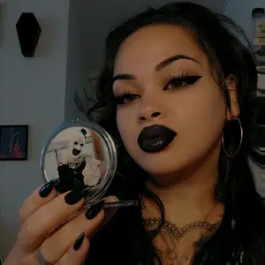 Art the Clown Pocket Mirror Compact Design for Makeup Application 2.48 Inches Stainless Steel Easy to Carry for Goth Girls