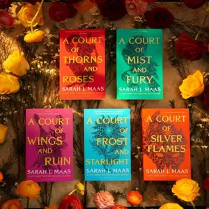 Sarah J. Maas 5 Books Collection Set A Court of Thorns and Roses Series.......