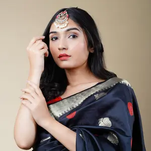 Exquisite Peacock Maang Tikka | Gold-Plated Traditional Head Jewelry for Weddings & Festivals | Glamorous Women's Gift