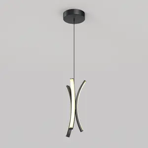 Corben Pendant LED light 5CCT Black