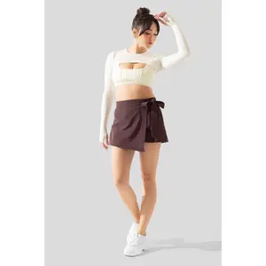 That's a Wrap Skort - Pecan