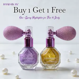 【Buy 1 Get 1 Free】Magic Shimmer Highlighter Spray, Glitter Powder For Body, Hair, Face & Lips - Long Lasting Lightweight Sparkle Makeup For Women, Halloween & Daily Wear