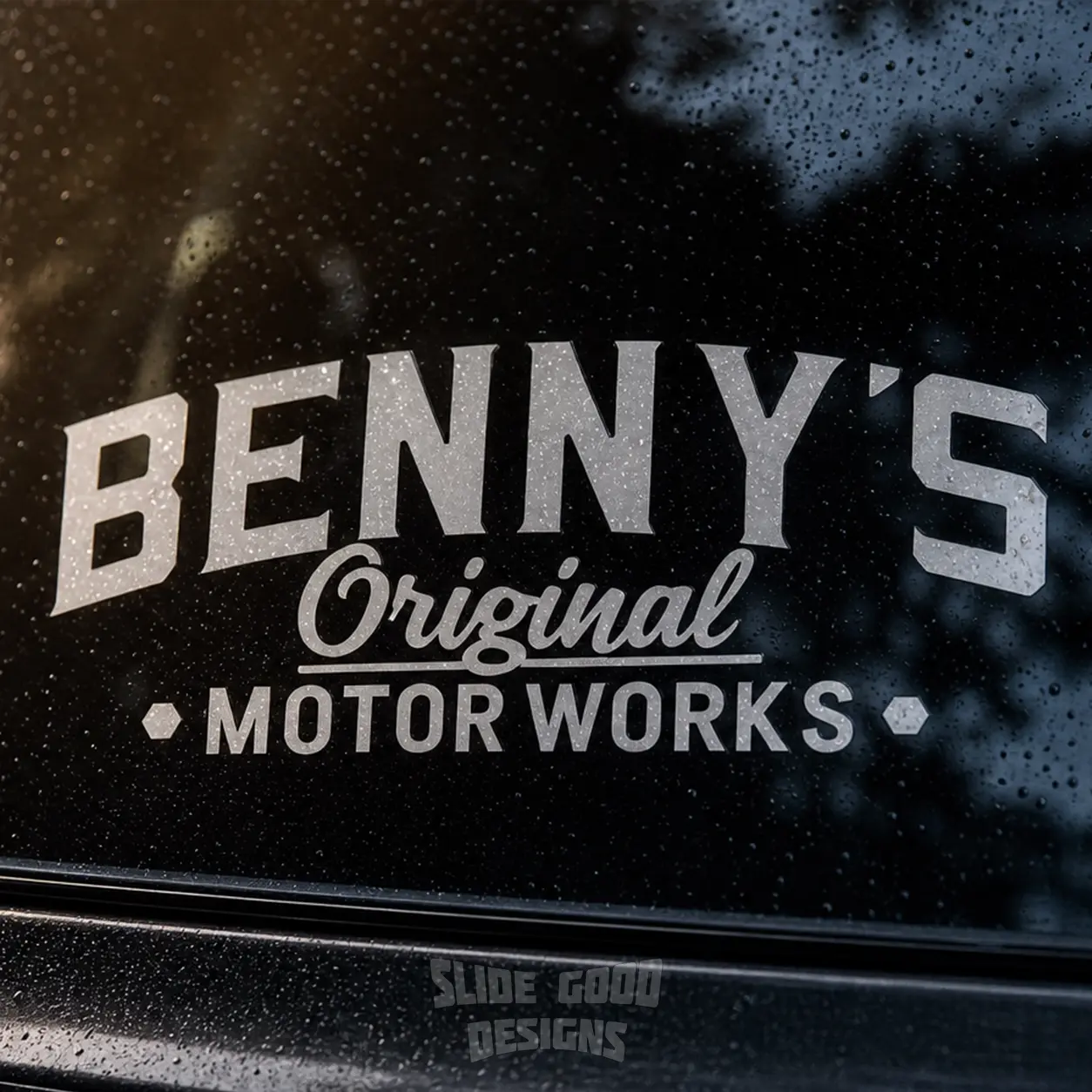Benny's Original Motorworks - Vehicle Vinyl Sticker Decal - High Benny's Original Motorworks - Vehicle Vinyl Sticker Decal - High