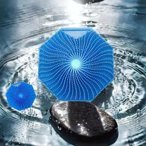 Antimicrobial Silicone Body Scrubber Exfoliating Brush for Sensitive Skin Antibacterial Shower Scrubber for Men Women Daily Hygiene Organiser Cleaning Bath