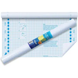 Clear Contact Paper Roll for Books, 17.5 in x 20 ft Clear Self Adhesive Book Cover Paper Protector