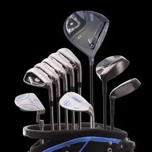 Lazrus Golf 11 pc Set - LAZ2 Driver, 3W, 1H, 6-PW Irons, 52° Wedge, Putter & Bag Optional