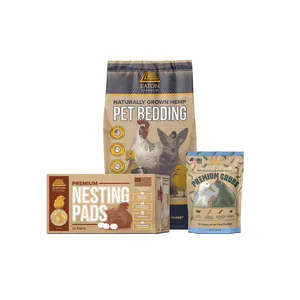 The Coop Starter Bundle - Hemp Bedding, Nesting Pads + Grubs