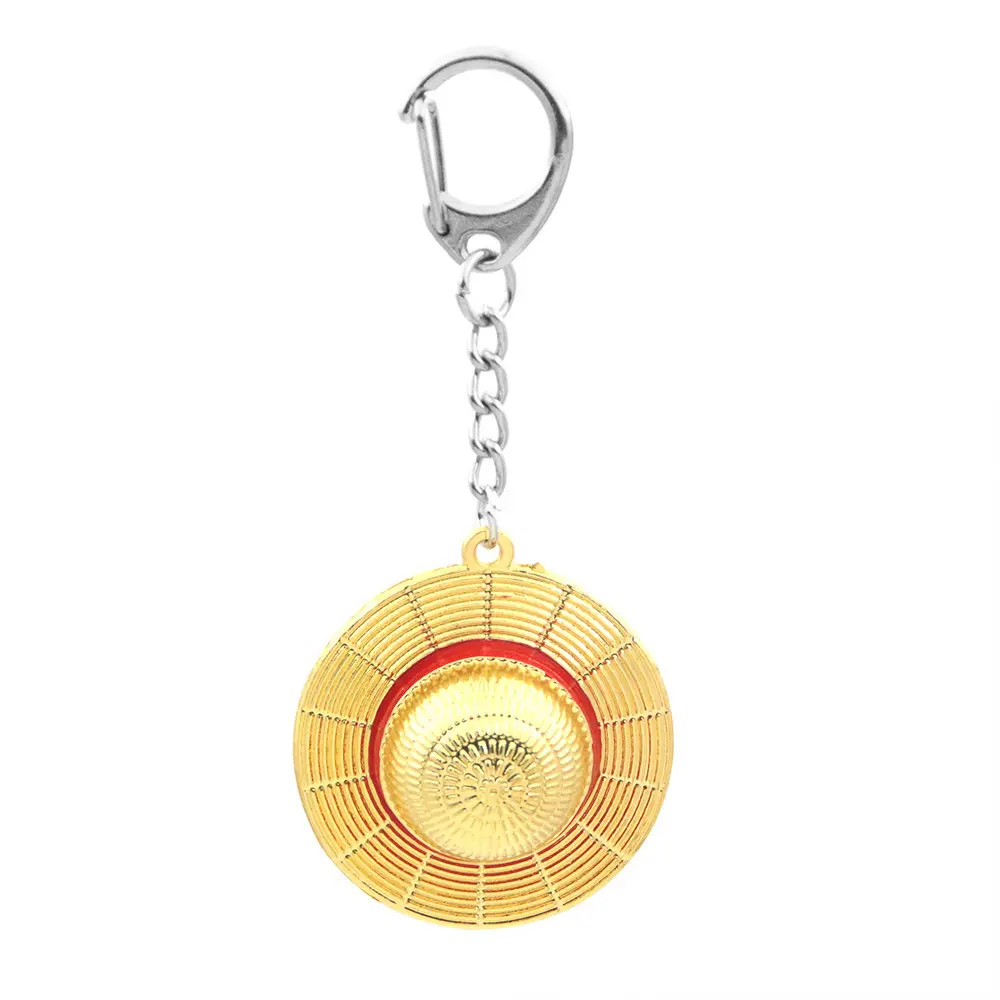 Straw Hat Keychain- Anime Style Lucky Charm Bag Pendant, Cosplay Jewelry Gift For Women Men Straw Hat Keychain- Anime Style Lucky Charm Bag Pendant, Cosplay Jewelry Gift For Women Men