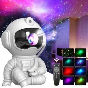 Astronaut Star Projector Galaxy Night Light New sitting Astronaut Space Projector Starry Nebula Ceiling Light with Remote Control Modern Light Projector for Bedroom Decor，Party atmosphere lights，Children's holiday gifts, Ceiling Projection Lamp