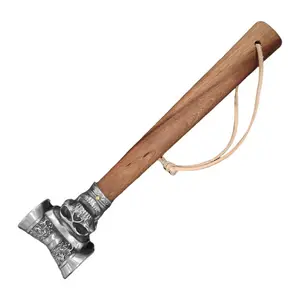 Creative Pirate Stainless Steel Fist Hammer Solid Iron Hammer Self-Defense Ornament, Durable Metal Tool for Home Decor & Protection