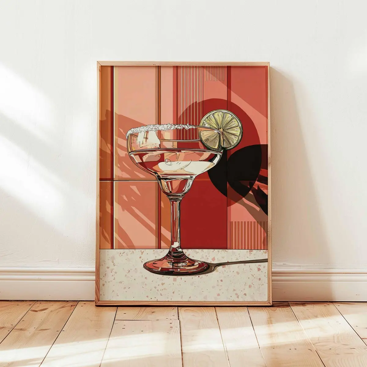 Margarita Poster, Cocktail Drink Print, Mexican Bar Wall Art, Margarita Recipe Poster, Party Drink Posters, Home Decor, Unframed