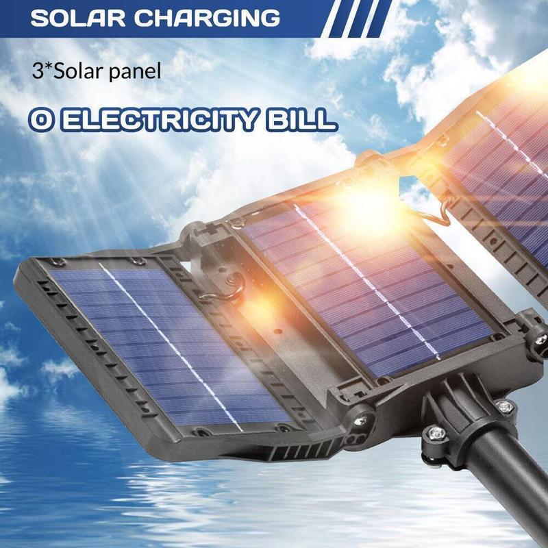 LED Solar Flood Light, Outdoor Motion Sensor Light, 800 LEDs Solar Security Lights,Remote Control, IP65 Waterproof,Super Bright 3 Brightness 3 Modes,6000mAh Motion Sensor Outdoor Lights for Outside,Perfect Christmas & New Year Gift ldea