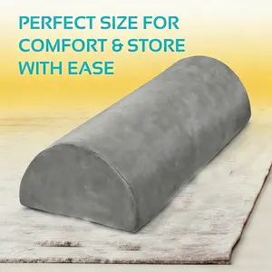 Ergonomic Spine & Hip Alignment Pillow, Multi-Use Support for Lumbar, Legs & Knees, Removable Washable Cover