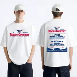 Rock The Country 2026 Festival TShirt, Country Music Concert Sweatshirt, Creed Brantley Gilbert Shinedown Hoodie, Vintage Americana Band Tee, Summer Tour Fan Gift