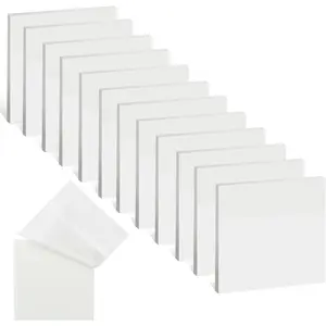 600P Transparent Sticky Notes, 3x3 Inch  Clear Sticky Notes, Self-Adhesive Translucent Sticky Note for Books Annotation, Notes Highlights, School & Office