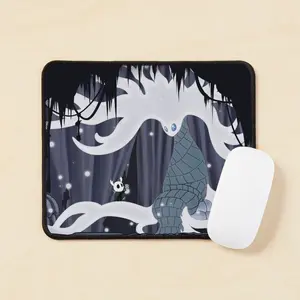 The White Lady and the Little Ghost Mouse Pad, Gaming Keyboard Mouse Pad, Game, Anime, Desk Mat Gaming Gear for Work Game Office Home, Gift for Friends