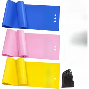 Resistance Bands, Exercise Bands, Physical Therapy Bands for Strength Training, Yoga, Pilates, Stretch Elastic Band with Different Strengths, Workout Bands for Home Gym : Sports & Outdoors