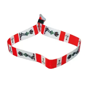 Woven Wristband - Flag The Royal Military College – Canadá – P2511