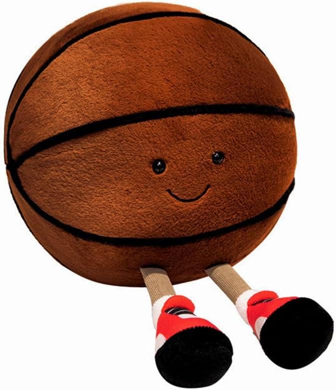 11inch Stuffed Sports Balls Toy Creative FootbalDoll Fun Cute Plush Doll Toy Plush StuffedSpherical Soft Toys Sports Throw PillowCushionKids Gift bubble stuffedanimal