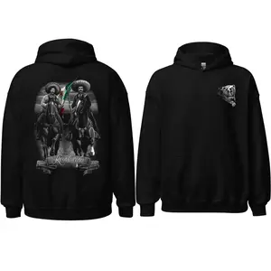 David Gonzales Pancho Villa Revolucion Mexico Chicano Art DGA T-Shirt, Trendy Men and Women's Clothing - Unisex Shirt: Hoodie, Tee and Sweatshirt Full Size S-5XL