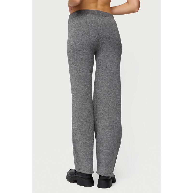 Ayah Straight Leg Knit Pants