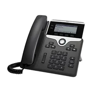 Cisco-HW Unified Communication CP-7821-K9 K9 3.5 in. IP Phone 7821 Standard Handset 2- Line Display Poe, Charcoal